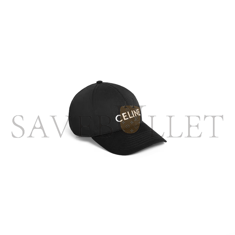CELINE BASEBALL CAP IN COTTON 2AUA1969P.38NO CELINE BASEBALL CAP IN COTTON 2AUA1969P.38NO